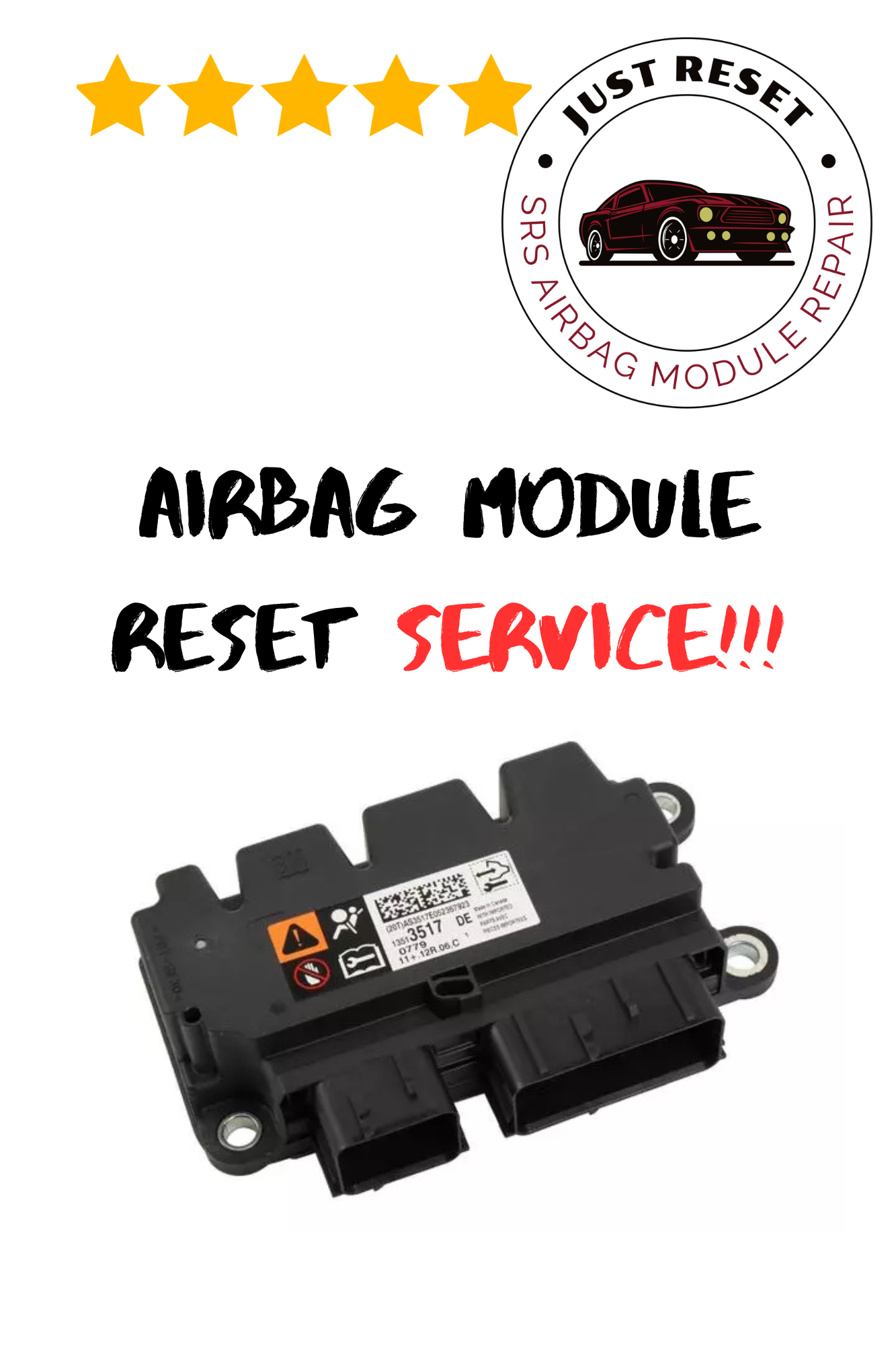 GMC - SRS Airbag Module Repair Service!