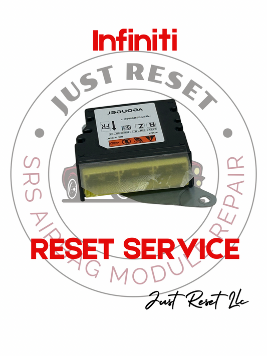 INFINITI - SRS Airbag Module Reset Service
