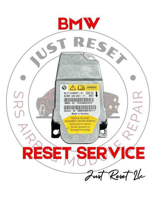 BMW- SRS AirBag Module Reset Service!