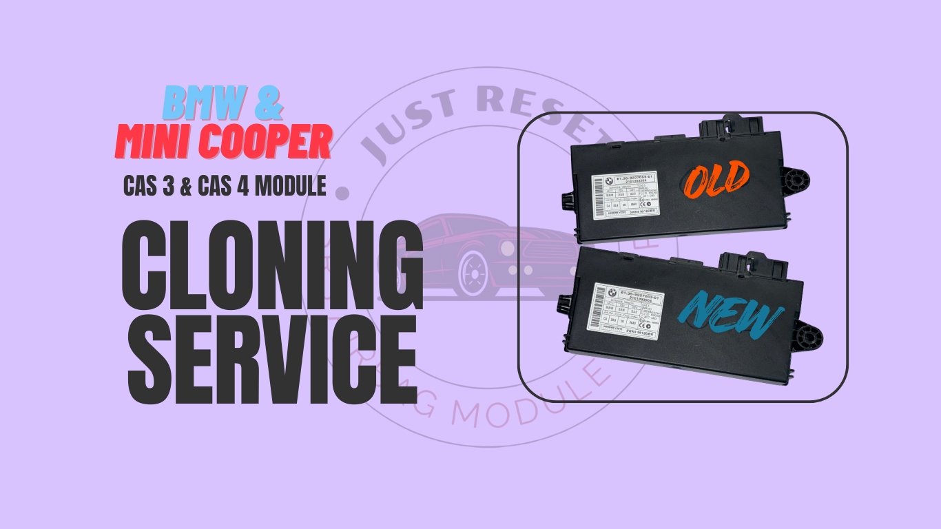 BMW & MINI -CAS MODULE CLONING SERVICE- CAS3/CAS4