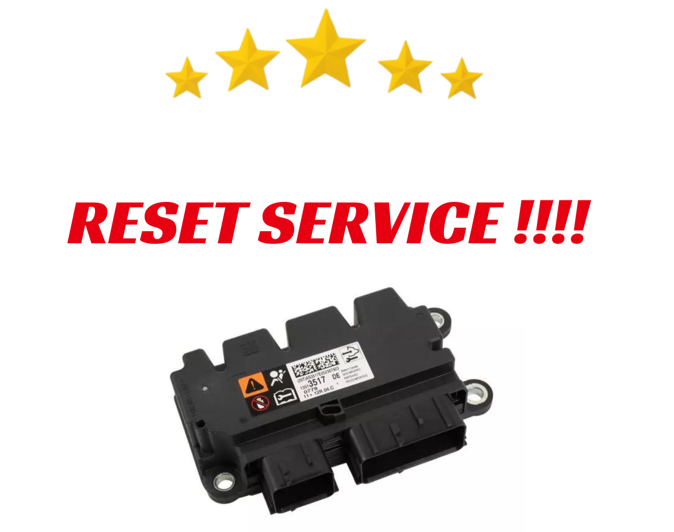 All Buick Air Bag Module Reset Service