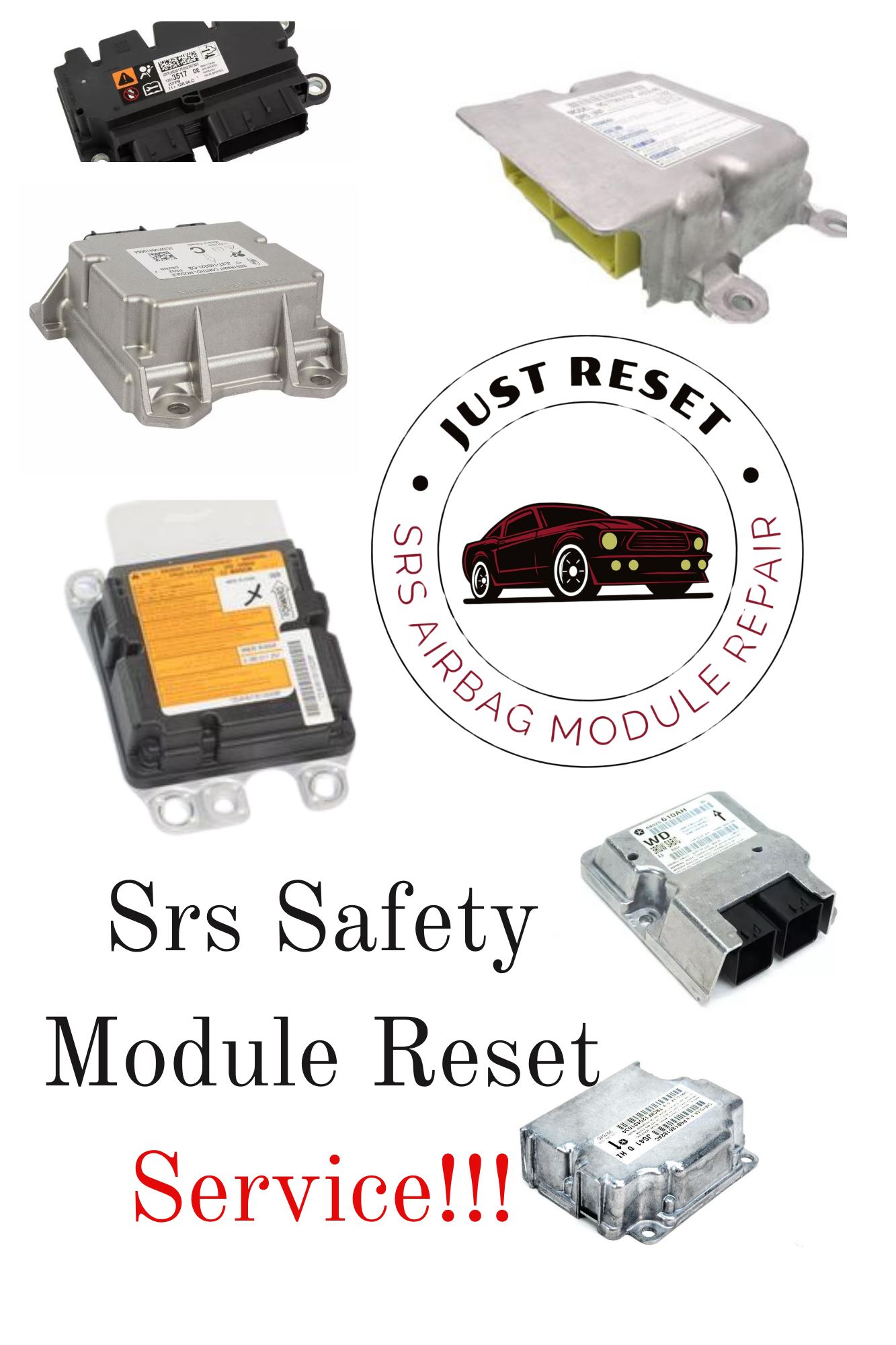DODGE - SRS AIRBAG MODULE RESET SERVICE